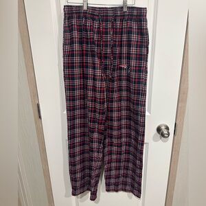 Plaid Lounge Pants in Red and Black